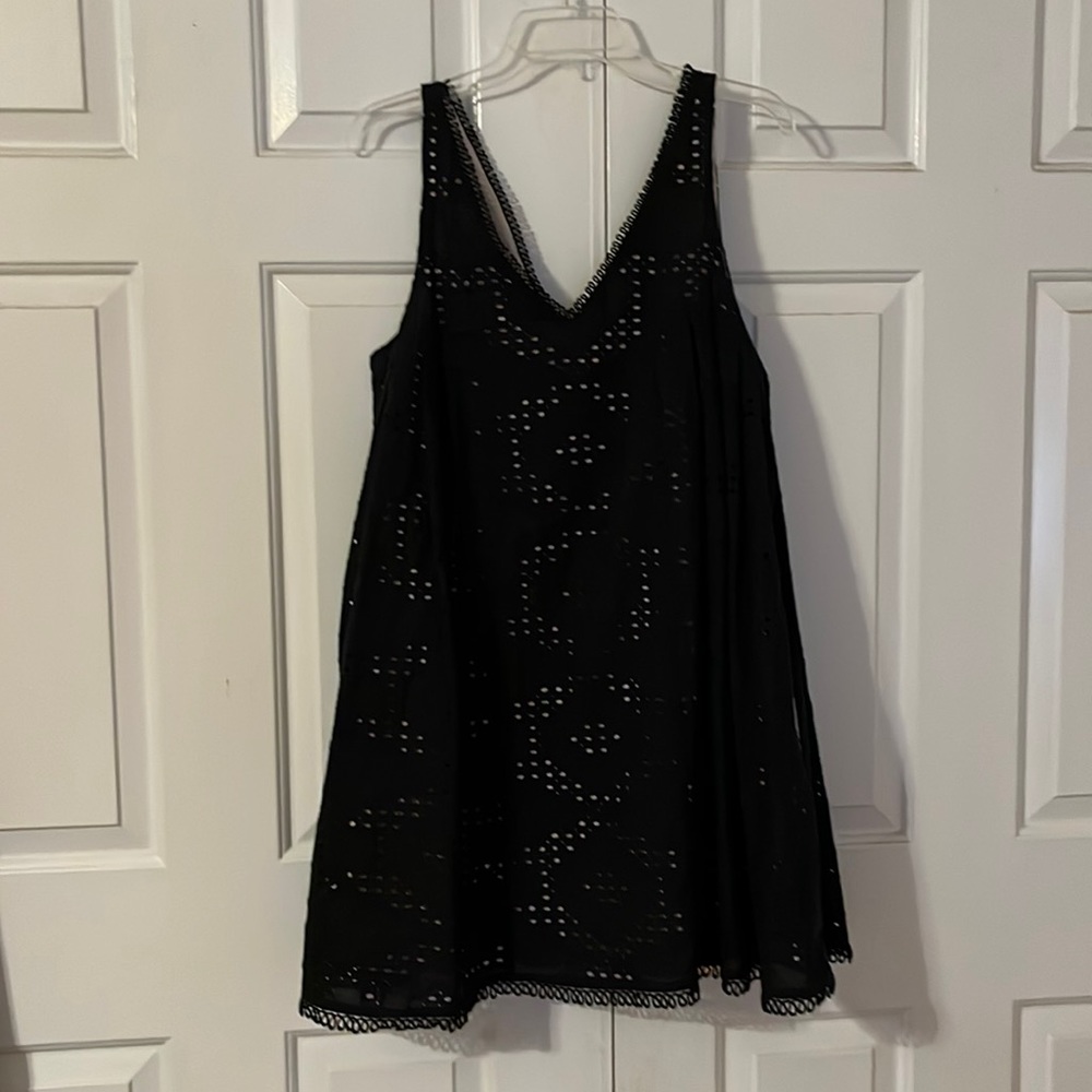 Maeve dress black and tan medium